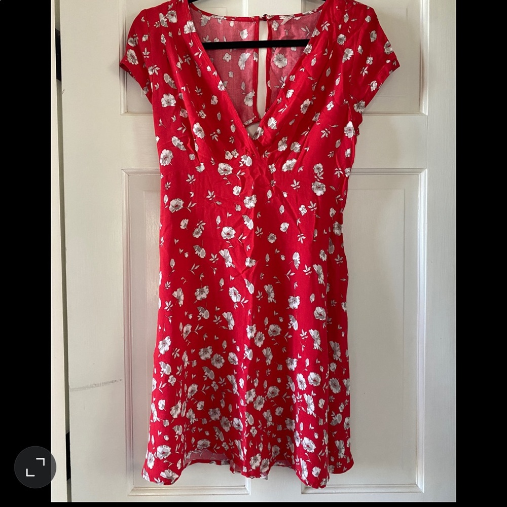 Free people red sundress